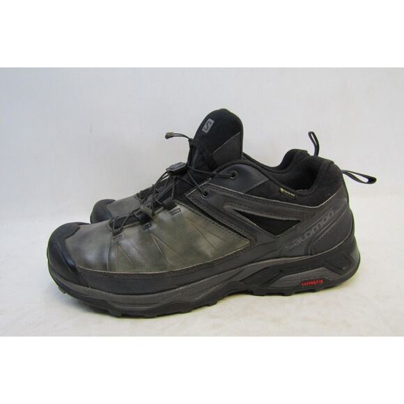 Salomon Mens Size 12 M Gray Black Lace Up Comfort Active Ankle Hiking Shoes main image 11